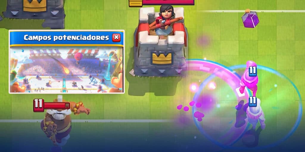 Mejores Mazos Para El Desafío Campos Potenciadores De Clash Royale