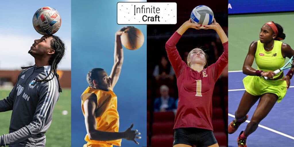 Cómo Hacer Fútbol, Baloncesto, Voleibol Y Tenis En Infinite Craft