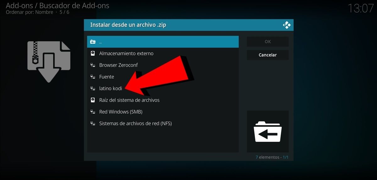Search For Latino Kodi And Click On This Resource