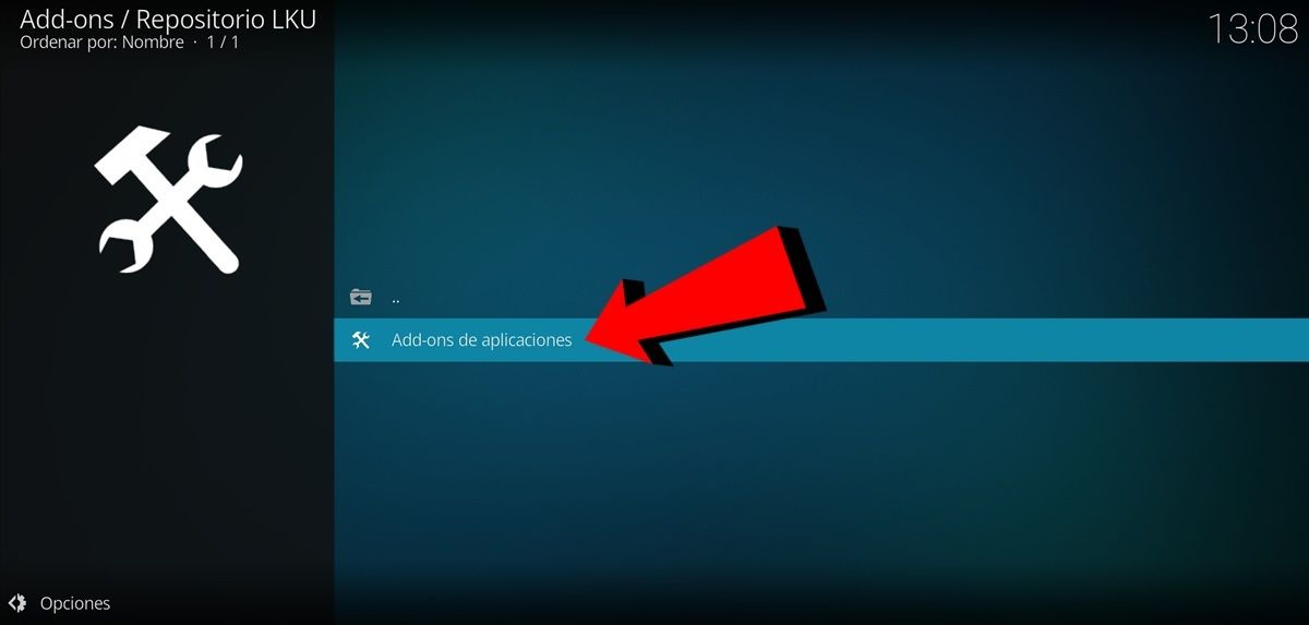 Click On Application Add-Ons