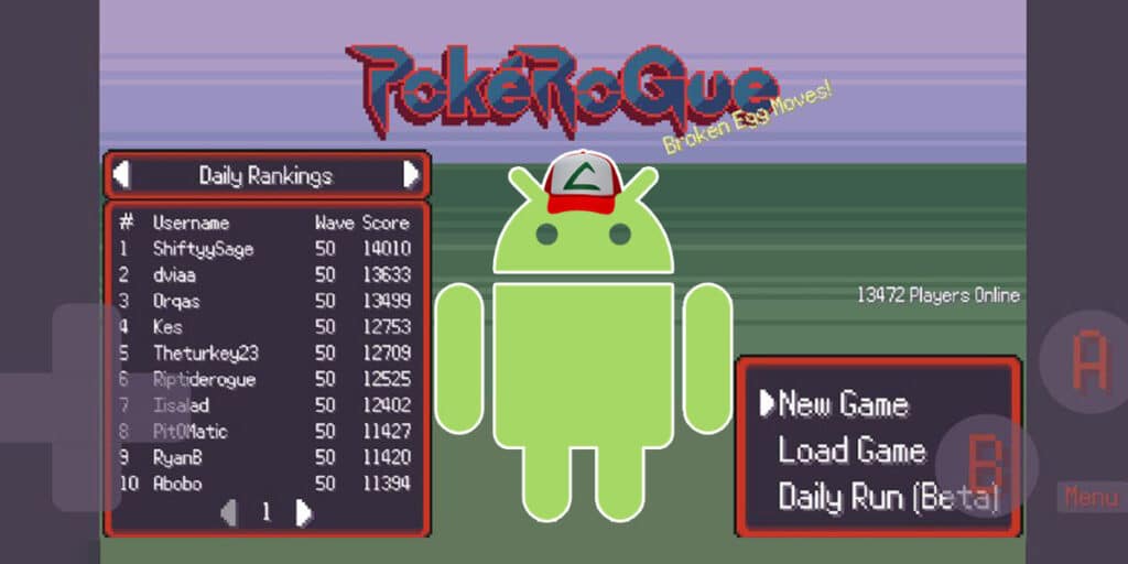 Descarga Pokérogue Para Android E Ios: Pokémon Con Roguelike