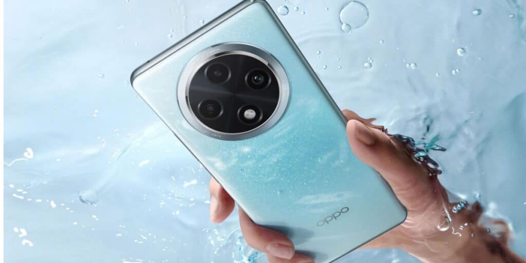 Oppo A3 Pro, Un Móvil Barato Y Elegante Que Se Sumerge Bajo El Agua