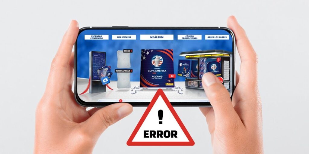 No Puedo Iniciar Sesion En El Album De La Copa America 2024 Solucion