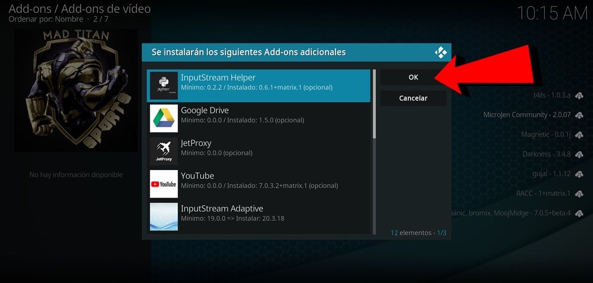 Click Ok To Accept The Installation