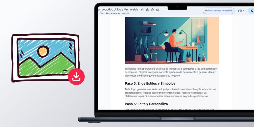 Paso 1 Para Descargar Imagen De Documentos De Google Drive