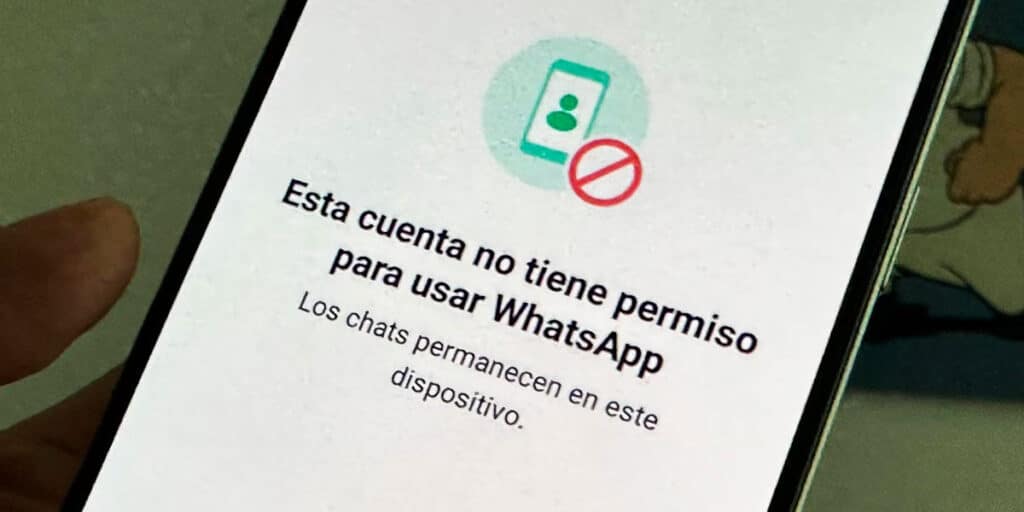 Esta Cuenta No Está Autorizada Para Usar Whatsapp: Solución (2024).