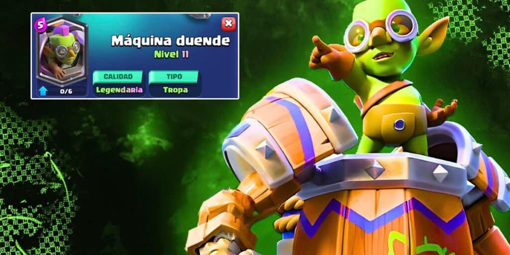 Las Mejores Clases Para Clash Royale Con Goblin Machine.