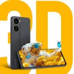 Zte Voyage 3D : Un Téléphone Mobile Avec Un Écran 3D Que L'On Peut Voir Sans Lunettes