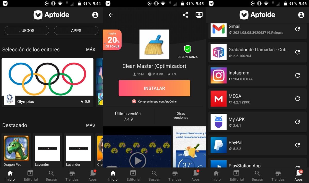 Las 10 Mejores Alternativas A Play Store //2024 2 Aptoide