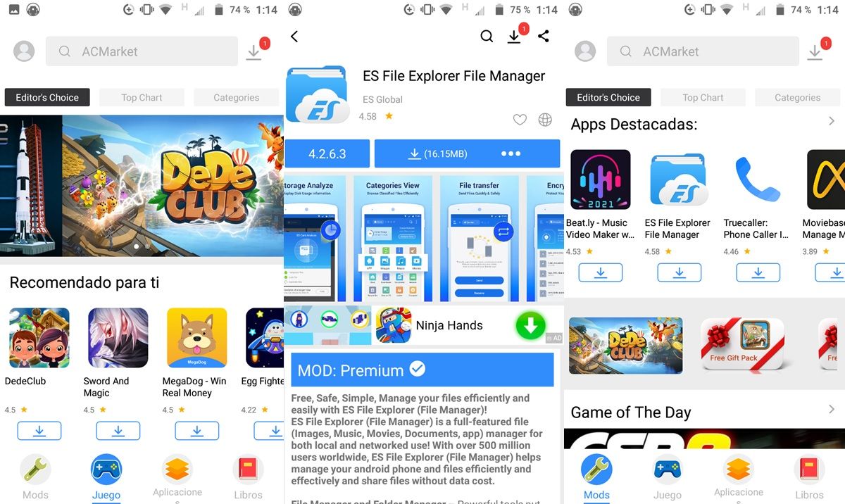 10 Best Alternatives To Play Store //2024 11 Ac Market
