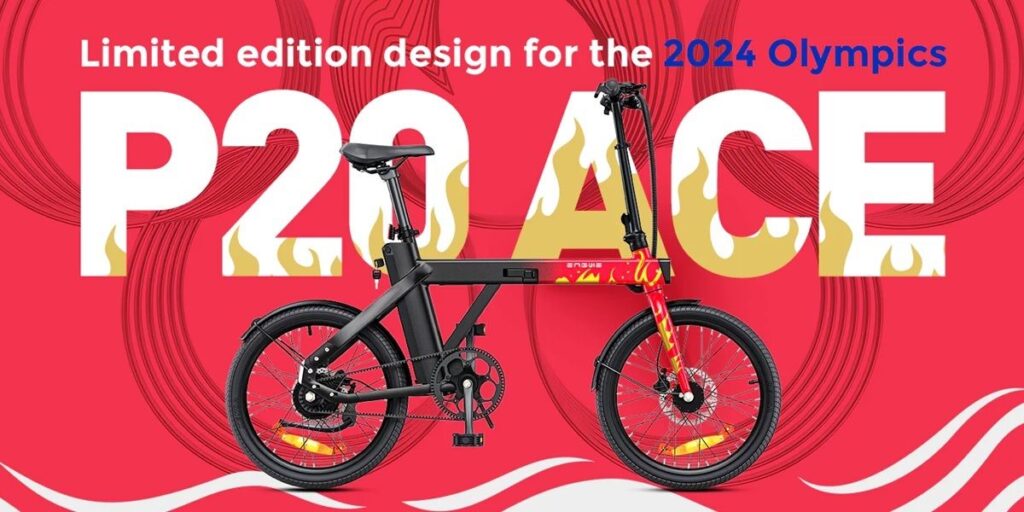Engwe P20 Ace Edição Limitada: Ebike Dos Jogos Olímpicos De 2024