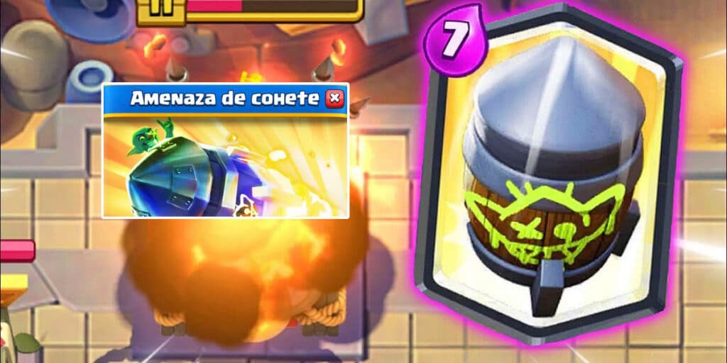 Rocket Threat: El Mejor Mazo Para El Desafío Clash Royale