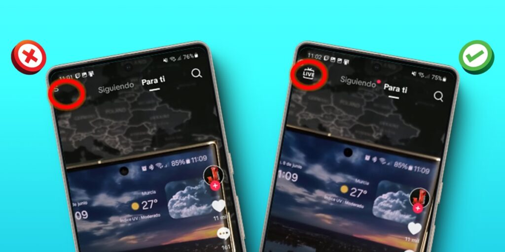 No Aparece El Boton Live En Tiktok Solucion