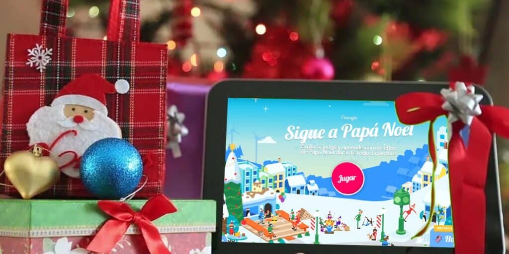 Sigue A Papa Noel Con Google