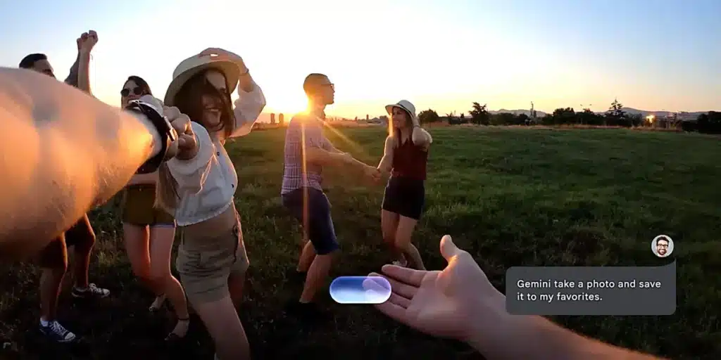 Android Xr Glasses En Accion
