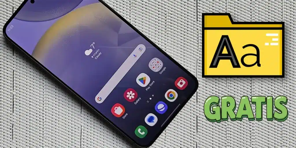 Descargar Fuente Gratis Moviles Samsung