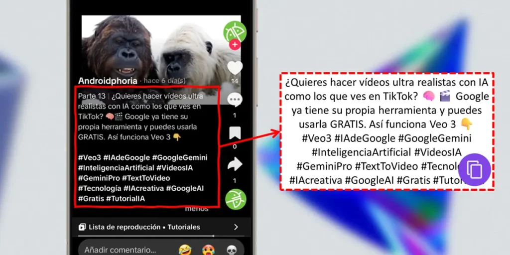 Como Copiar Descripcion De Video En Tiktok