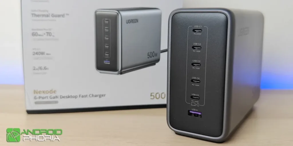 Review Del Ugreen Nexode 500W Asi Es El Cargador Gan Mas Potente Del Mundo