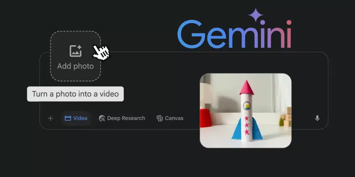 Como Convertir En Una Imagen En Video Con Gemini