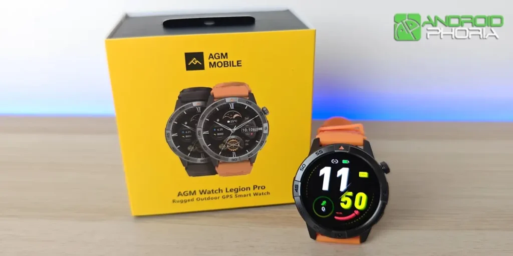 Analisis Del Agm Legion Pro Un Reloj Con Pantalla Amoled Mapas Sin Conexion Y Resistencia De Grado Militar