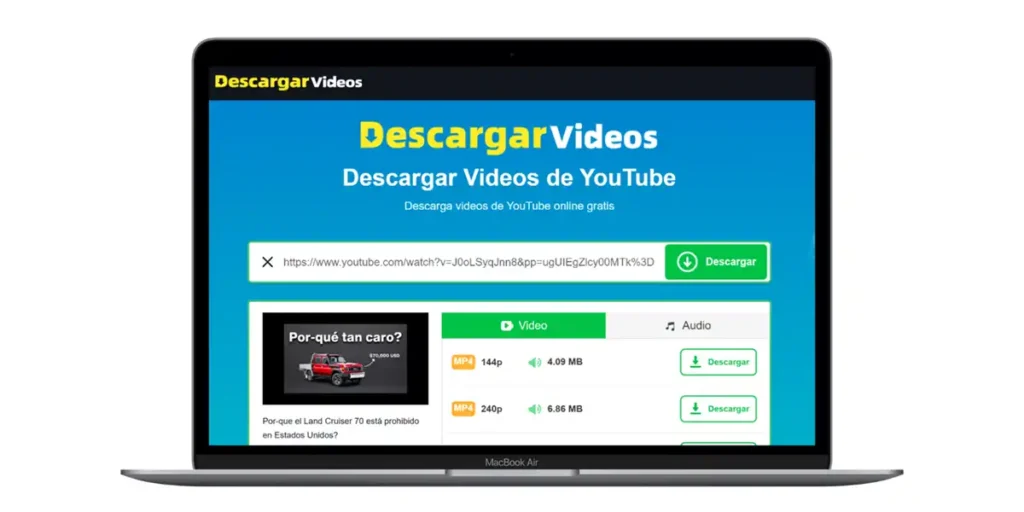 Descargar Videos Aplicacion Web Para Descargar Videos De Youtube
