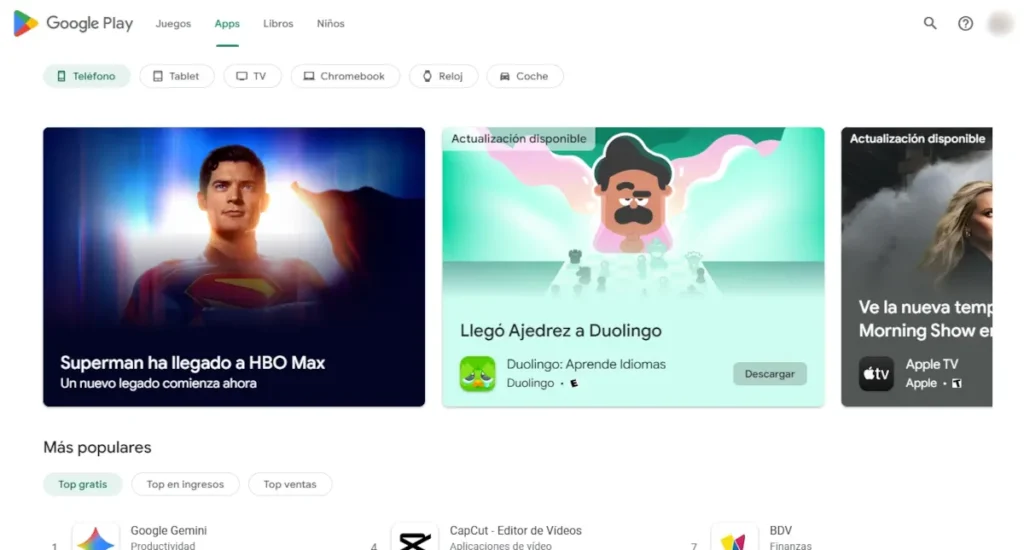 Google Play - Mejores Android Store.