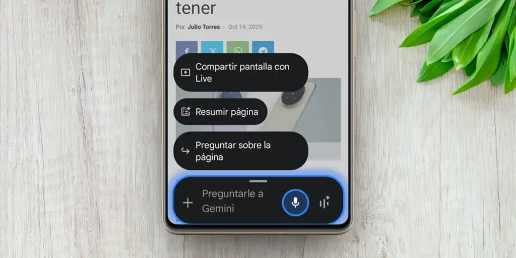 Como Resumir Pagina Web Con Gemini En Chrome Para Movil