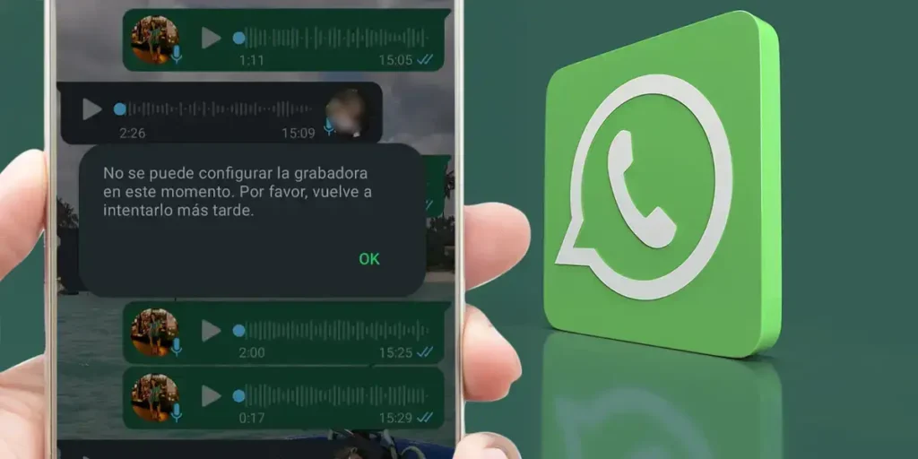 No Se Puede Configurar La Grabadora En Whatsapp Solución