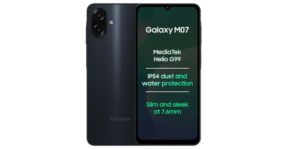 Samsung Galaxy M07: Especificaciones Y Precio