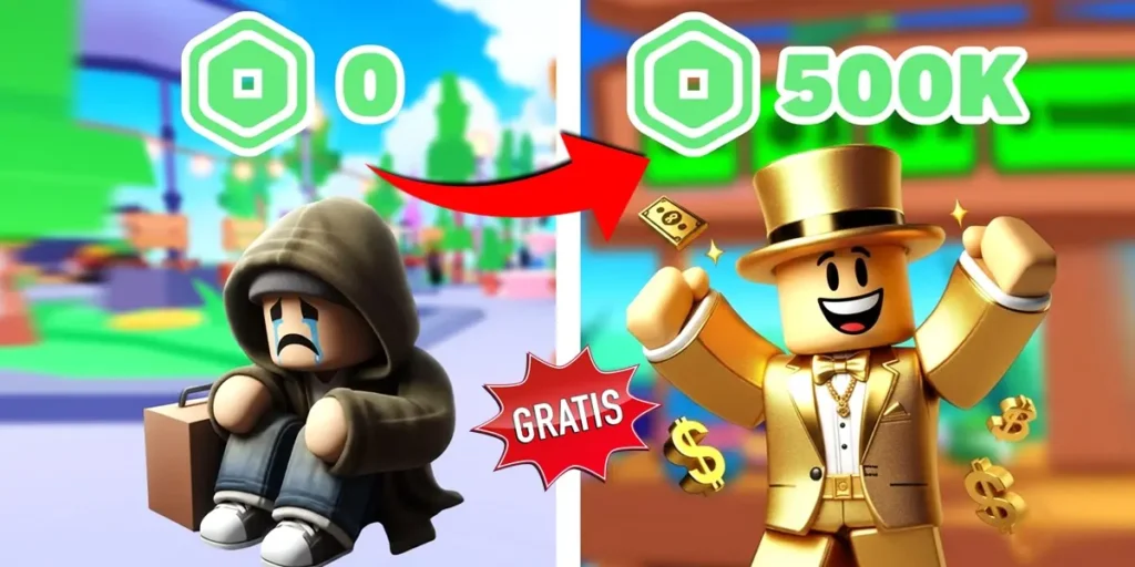 5 Juegos De Roblox Que Te Dan Robux Gratis