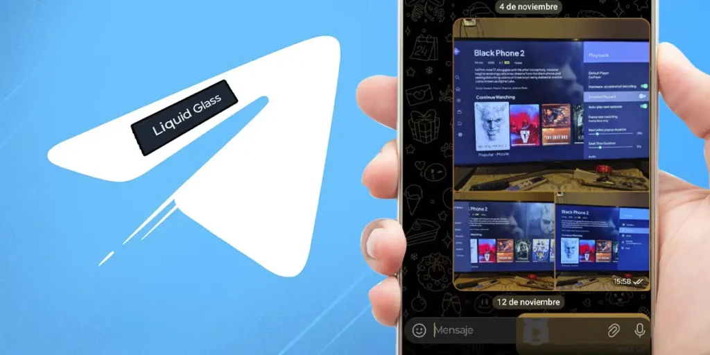 Cómo Activar O Desactivar La Interfaz “Liquid Glass” En Telegram