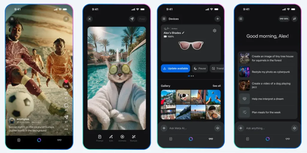 Vibes, Meta'S New Social Network Focused On Videos With Ai 2 Vibes, La Nueva Red Social De Meta Enfocada Los Vídeos Con Ia